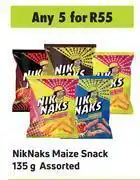Game Niknaks maize snack assorted-for any 5 x 135g offer