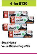Game Supa mama value refuse bags-for 4 x 20s offer