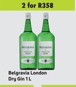 Belgravia london dry gin-for 2 x 1l