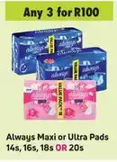 Game Always maxi or ultra pads-for any 3 x 14s, 16s, 18s or 20s offer