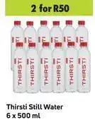 Game Thirsti still water-for 2 x 6 x 500ml offer