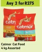 Game Catmor cat food assorted-for any 2 x 4kg offer