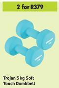 Game Trojan 5 kg soft touch dumbbell-for 2 offer