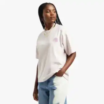 Sportscene Converse women's oversized rose t-shirt offer