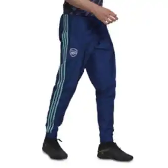 Totalsports Men's adidas arsenal icon woven blue track pants offer