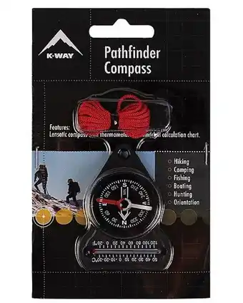 Cape Union Mart K-way pathfinder compass offer