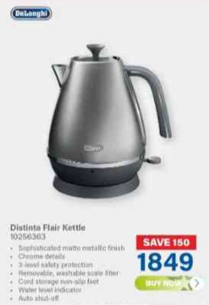 DeLonghi Distinta Flair Kettle offer at Incredible Connection