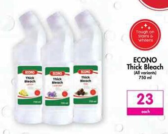 Makro ECONO Thick Bleach all variants 750ml offer