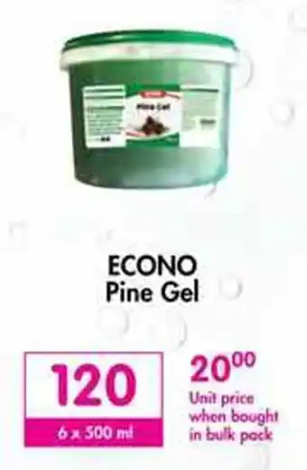 ECONO Pine Gel 6 x 500ml