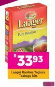 Game Laager rooibos tagless teabags-80s offer
