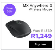 Logitech mx anywhere 3 wireless mouse