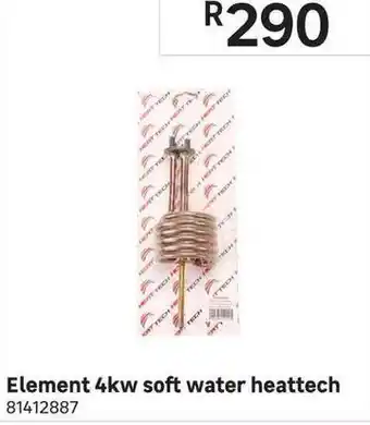 Leroy Merlin Element 4kw Soft Water Heattech offer