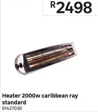 Leroy Merlin Heater 2000w Caribbean Ray Standard offer