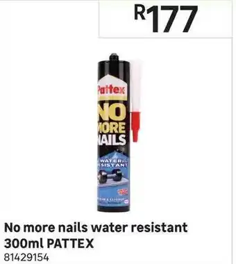 Leroy Merlin Pattex No More Nails Water Resistant 300ml offer