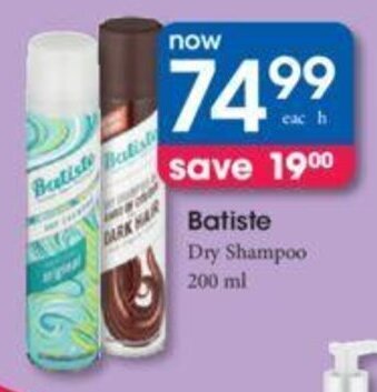 Batiste Dry Shampoo 200ml