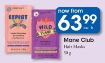 Clicks Mane Club Hair Masks 50g offer
