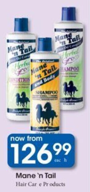 Clicks Mane 'n Tail Hair Care Products offer