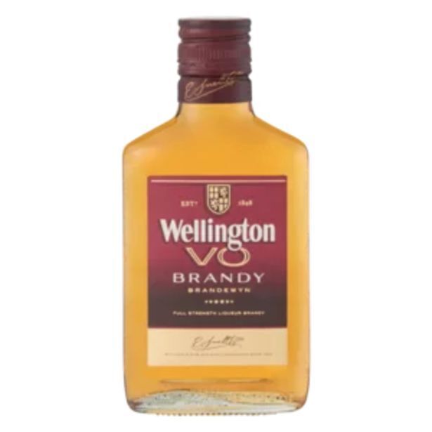 Wellington vo brandy bottle 200ml offer at Shoprite Liquor