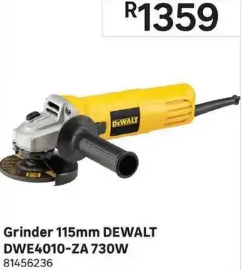 Grinder 115mm Dewalt DWE4010-ZA 730W