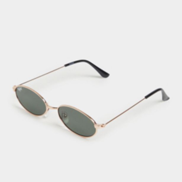 Redbat gold metal sunglasses offer at Sportscene