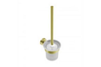 Bathroom Bizarre 4638 toilet brush + holder - brushed champagne gold baac4638bcgd offer