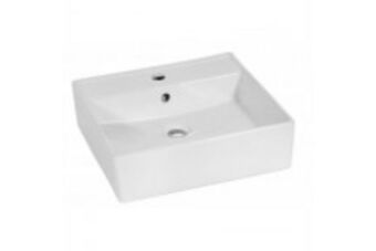 Bathroom Bizarre Garzetta sq c/top basin 460*460*140mm 1 th - white(ywbga08a) offer