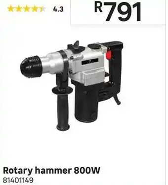 Leroy Merlin Rotary Hammer 800w offer