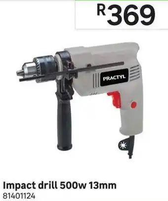 Leroy Merlin Impact Drill 500w 13mm offer