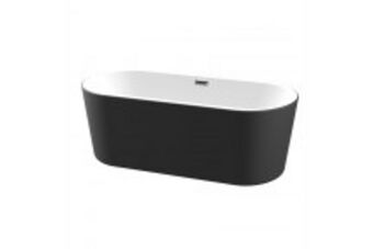 Bathroom Bizarre Cayman one piece free standing bath - (matt black) offer