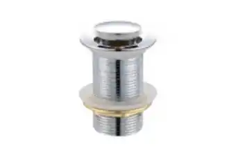 Bathroom Bizarre Basin pop-up waste (unslotted) - chrome offer