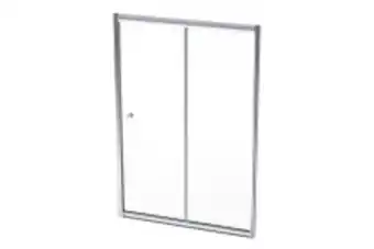 Bathroom Bizarre Bis12sc bi-slider door 1100-1200*1860mm - silver/clear offer