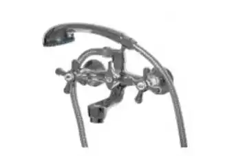 Bathroom Bizarre Crimson bath mixer wall type incl h/shower - chrome(ct00030) offer
