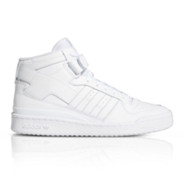 Adidas originals men's forum mid ltd white sneaker offer at Sportscene