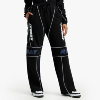 Sportscene Redbat women's black wide leg jogger offer