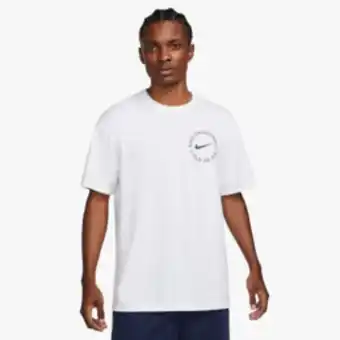 Sportscene Nike men's swoosh white t-shirt offer