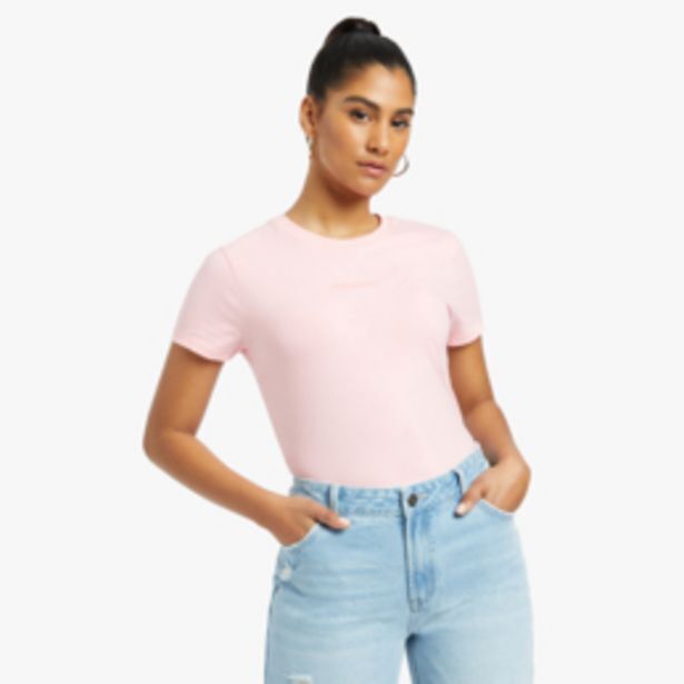 Redabat classics women's pink tshirts offer at Sportscene