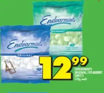 Shoprite Endearmints Original/ Spearmint Sweets 120g offer