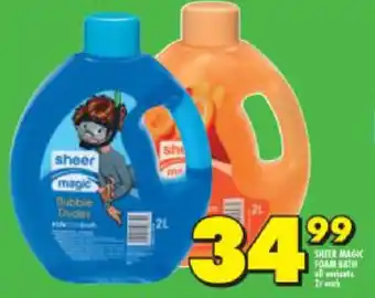 Sheer Magic Foam Bath 2L