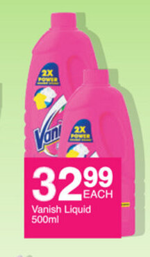 Save Vanish Liquid 500ml offer