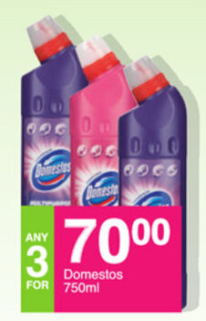 Save Domestos 750ml offer