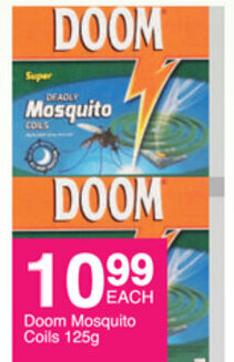 Save Doom Mosquito Coils 125g offer