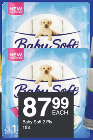 Save Baby Soft 2 Ply 18's offer