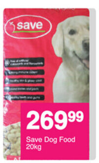 Save Save Dog Food 20kg offer