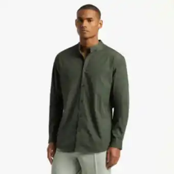Markham Mkm fatigue mandarin full placket shirt offer