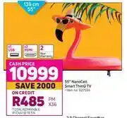 Game Lg 55" (139cm) nano cell smart thinq tv offer