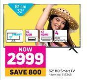 Game Hisense 32" (81cm) hd smart tv offer
