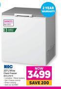 Game Kic 207l white chest freezer kcg 210/1 offer