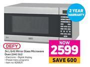 Game Defy 34l grill mirror glass microwave oven dmo 392 offer