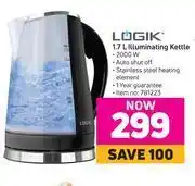 Game Logik 1.7l illuminating kettle offer