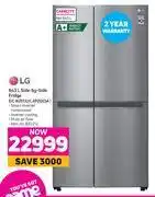Game Lg 643l side by side fridge gc-b257jlyl.apzqesa offer